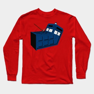 Banksy Tardis Long Sleeve T-Shirt